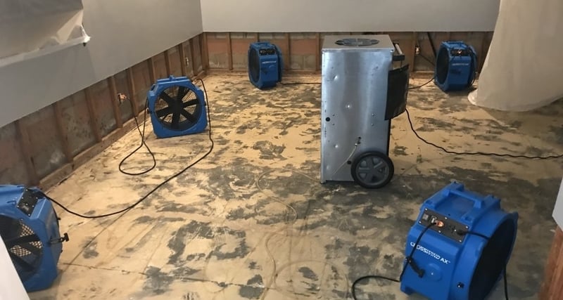 water damage restoration services